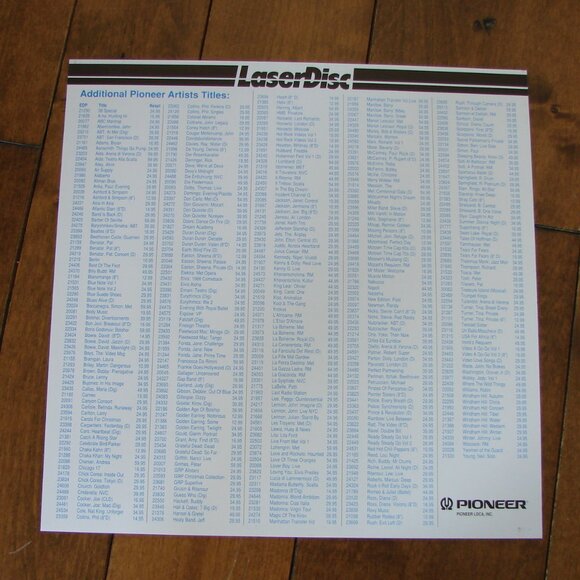 Madonna Blond Ambition World Tour Live Laserdisc 1990 Excellent!!! - Picture 12 of 12